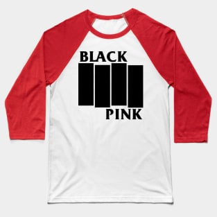 Black Pink Baseball T-Shirt